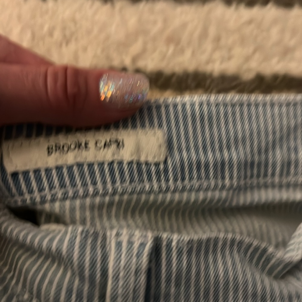 Lucky Jeans, railroad conductor striped size 12/31 - Picture 3 of 5
